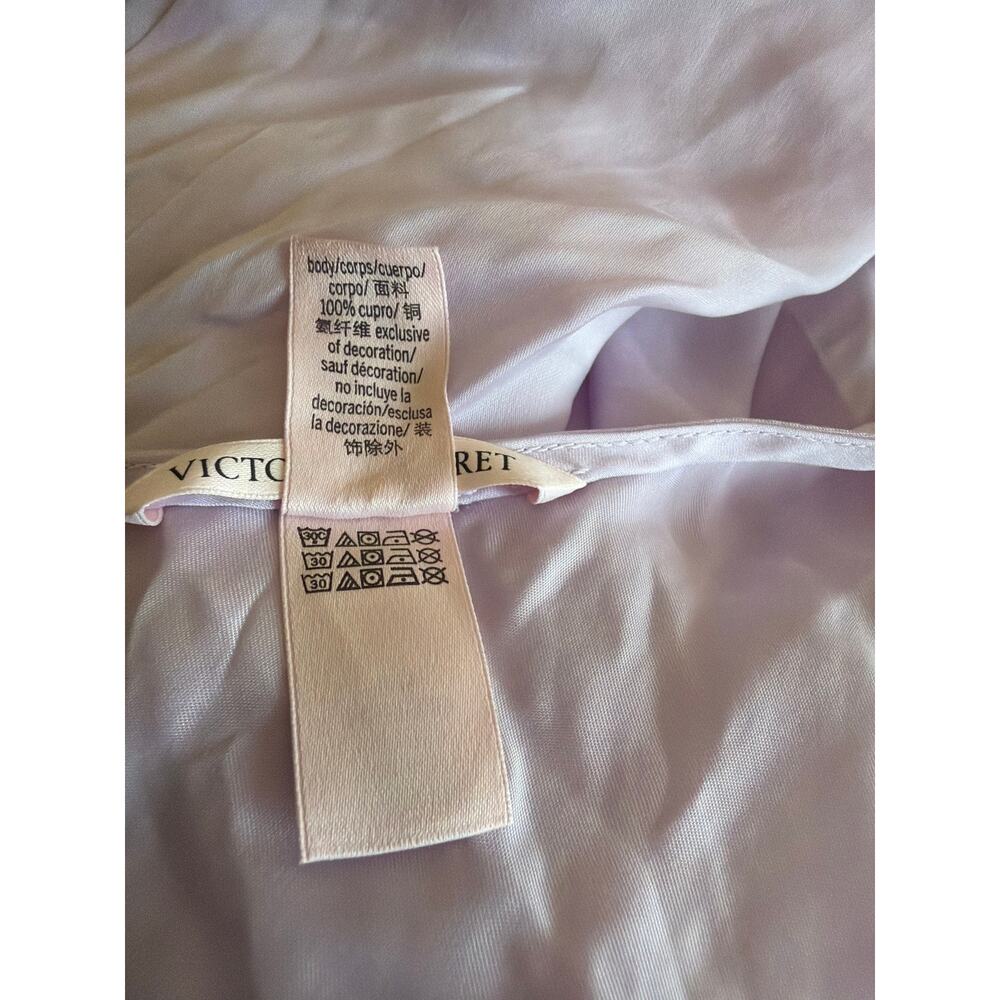 New Victoria’s Secret cotton purple slip dress sz M - Picture 7 of 7